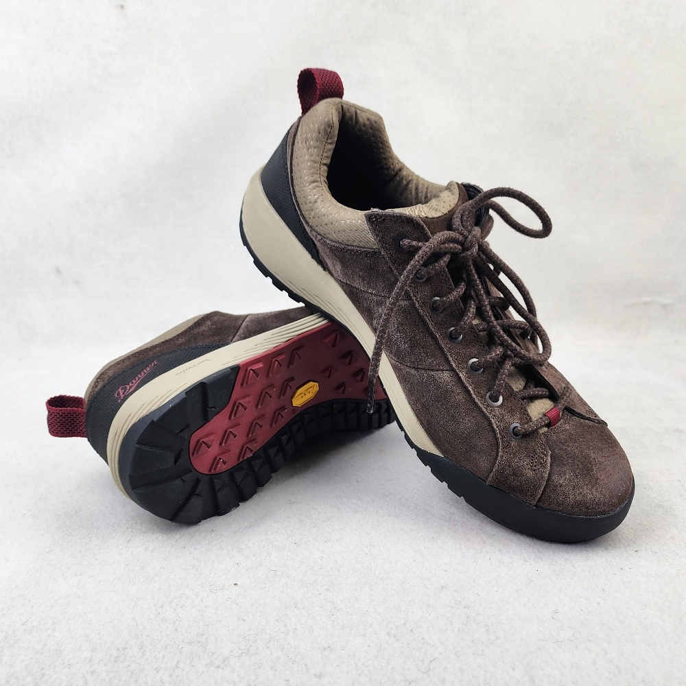 Danner 1932 Mens 13 Brown Black Camp Sherman Dark Earth Hiking Lace up Shoes